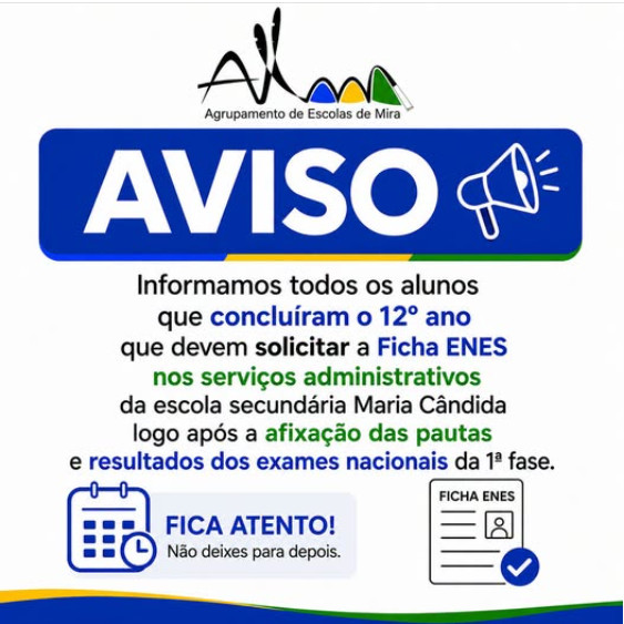 Pedido da Ficha ENES